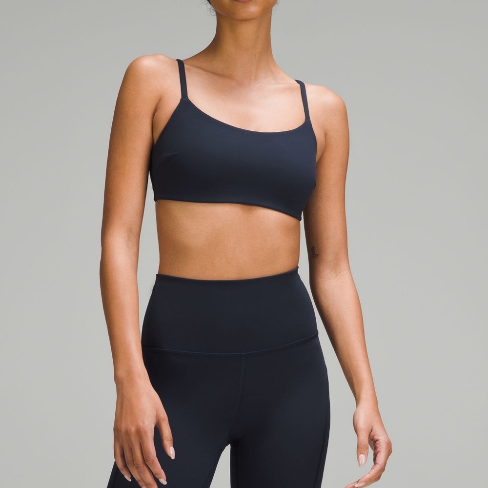 lululemon wunder train bra c/d cup true navy 6